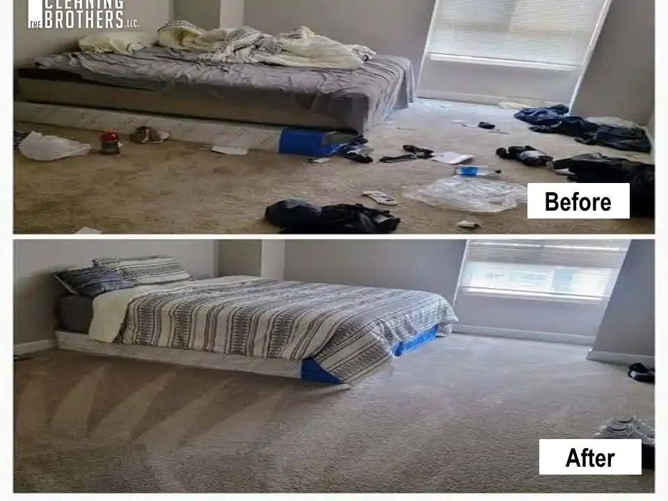 Bedroom cleaning