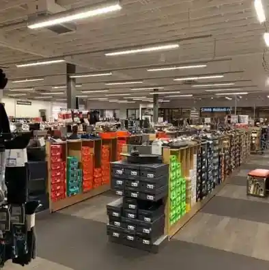 Clean retail store interior after professional cleaning