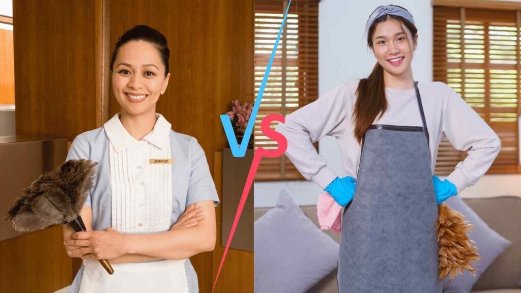 Maid vs. Housekeeper which we should hire